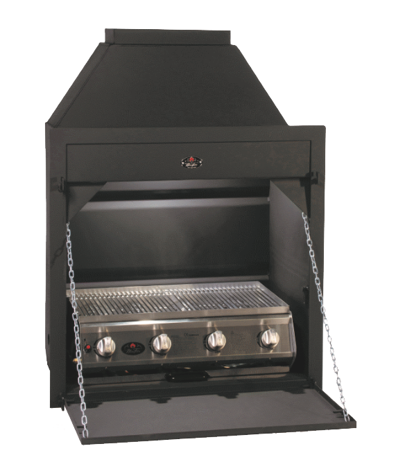800 Super De Luke Built-in Gas Braai