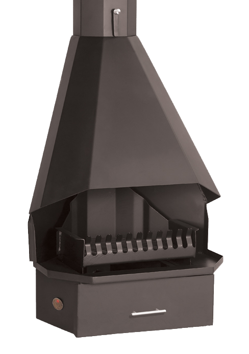Victorian Corner Unit Freestanding fireplace